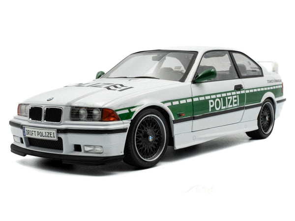 1991 BMW E36 M3 Coupe POLIZEI 1:18 Solido Licensed Diecast Scale Model Car Collectible