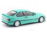 1991 BMW M3 E36 Coupe Solido Works Mint Green 1:18 Solido Licensed Diecast Scale Model Car Collectible