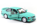 1991 BMW M3 E36 Coupe Solido Works Mint Green 1:18 Solido Licensed Diecast Scale Model Car Collectible