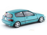 1991 Honda Civic EG6 Aztec Green Pearl 1:18 Solido Licensed Diecast Scale Model Car Collectible