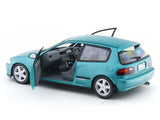 1991 Honda Civic EG6 Aztec Green Pearl 1:18 Solido Licensed Diecast Scale Model Car Collectible