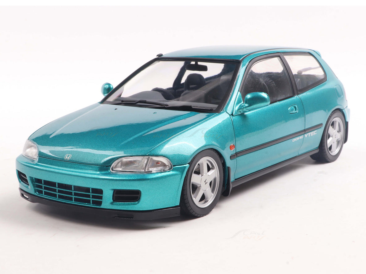 1991 Honda Civic EG6 Aztec Green Pearl 1:18 Solido Licensed