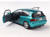 1991 Honda Civic EG6 Aztec Green Pearl 1:18 Solido Licensed Diecast Scale Model Car Collectible