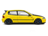 1991 Honda Civic EG6 Spoon Version Yellow Carnival 1:18 Solido Licensed Diecast Scale Model Car Collectible
