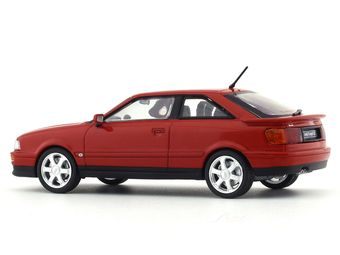 Modèle Réduit Audi Coupé S2 1992 Rouge Laser - Échelle 1/43 Par Solido - Neuf