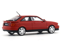 Borken Acrylic case : 1992 Audi Coupe S2 Red 1:43 Solido diecast Scale Model collectible