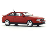 Borken Acrylic case : 1992 Audi Coupe S2 Red 1:43 Solido diecast Scale Model collectible