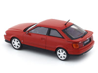 Borken Acrylic case : 1992 Audi Coupe S2 Red 1:43 Solido diecast Scale Model collectible