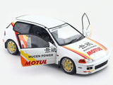 1992 Honda Civic EG6 Mugen Racing 1:18 Solido Licensed Diecast Scale Model Car Collectible