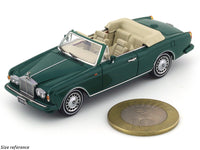 1993 Rolls-Royce Corniche IV green 1:64 GFCC diecast scale model car