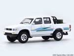 1993 Toyota Hilux white 1:64 JKM diecast scale model car miniature