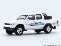 1993 Toyota Hilux white 1:64 JKM diecast scale model car miniature