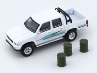 1993 Toyota Hilux white 1:64 JKM diecast scale model car miniature