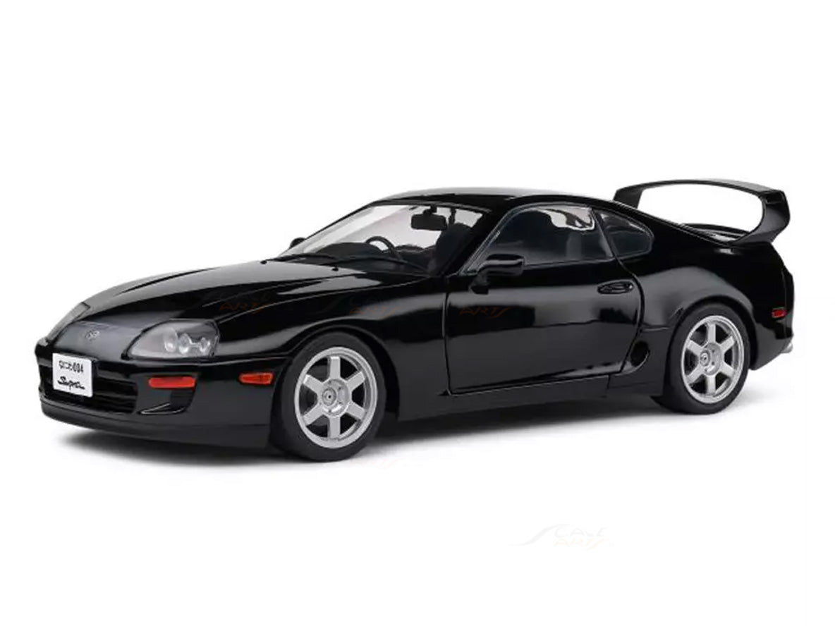1993 Toyota Supra MK4 A80 black 1:18 Solido licensed diecast scale
