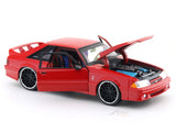 1993 Ford Mustang SVT Cobra with Acrylic Display Case 1:24 Maisto Licensed Diecast Scale Model Car Collectible | Fox Body Mustang | Buy in India
