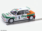 1993 Lancia Delta HF Integrale No 5 Rallye Monte Carlo 1:18 Solido Licensed Diecast Scale Model Car Collectible