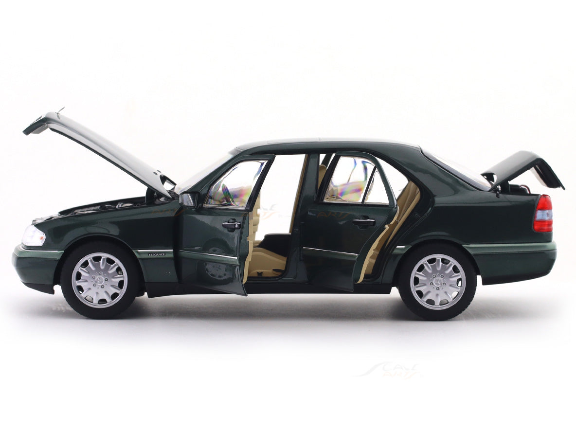 PMAミニチャンプス/'93 M-Benzベンツ C220 W202 1/43 1993 Mercedes-Benz C200 W202 Green 1:18 Norev Licensed Diecast