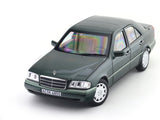 1993 Mercedes-Benz C200 W202 Green 1:18 Norev Licensed Diecast Scale Model Car Collectible