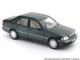 1993 Mercedes-Benz C200 W202 Green 1:18 Norev Licensed Diecast Scale Model Car Collectible