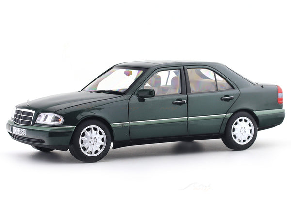 1993 Mercedes-Benz C200 W202 Green 1:18 Norev licensed diecast scale model car collectible