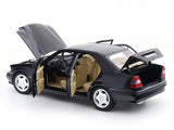 1993 Mercedes-Benz C36 AMG W202 Obsidian Black 1:18 Norev Licensed Diecast Scale Model Car Collectible | Classic AMG Performance Sedan | Buy in India
