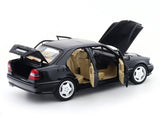 1993 Mercedes-Benz C36 AMG W202 Obsidian Black 1:18 Norev Licensed Diecast Scale Model Car Collectible | Classic AMG Performance Sedan | Buy in India