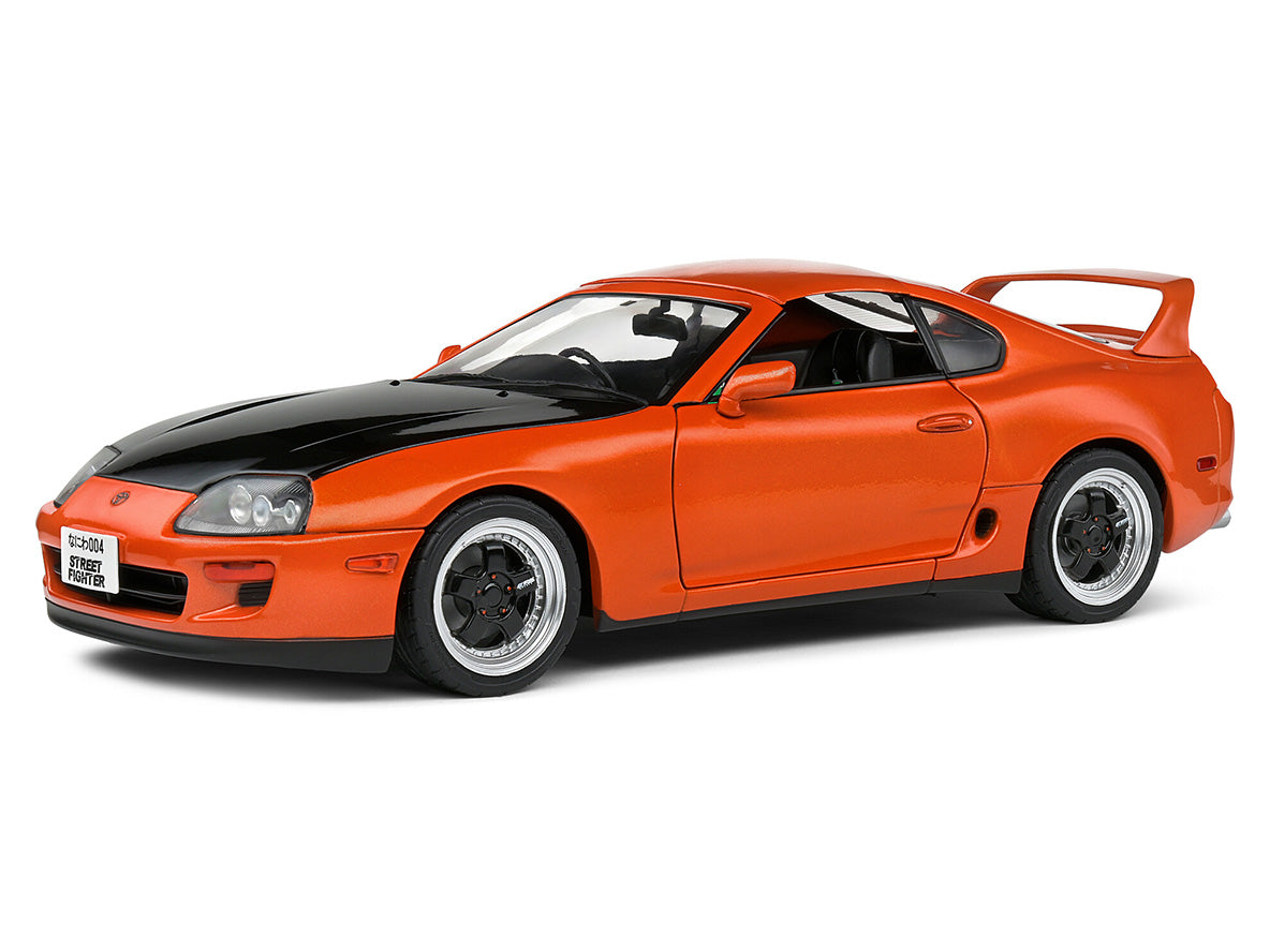 1993 Toyota Supra Mk4 A80 Streetfighter Orange 1:18 Solido