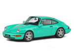 1994 Porsche 911 964 RS Clubsport mint green 1:43 Solido licensed diecast Scale Model collectible