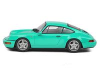 1994 Porsche 911 964 RS Clubsport mint green 1:43 Solido licensed diecast Scale Model collectible