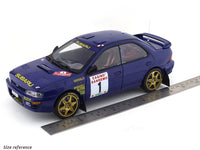 1994 Subaru Impreza Winner Hong Kong Rally 1:18 SunStar diecast scale model car collectible