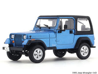 1995 Jeep Wrangler 1:43 Diecast scale model collectible