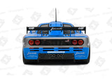 1995 McLaren F1 GTR Short Tail 24H Le Mans 1:18 Solido licensed diecast scale model car collectible
