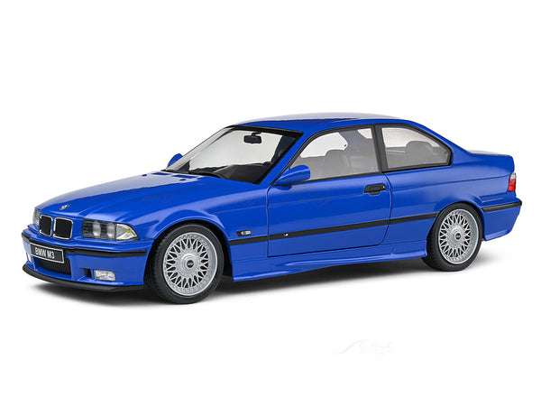 1996 BMW M3 E36 Coupe Blue 1:18 Solido licensed diecast scale model car collectible