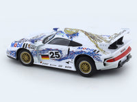 1996 Porsche 911 GT1 2nd 24h Le Mans 1:43 diecast scale model car collectible