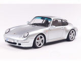 1996 Porsche 911 (993) 4S Polar Silver 1:18 Solido Licensed Diecast Scale Model Car Collectible