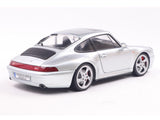 1996 Porsche 911 (993) 4S Polar Silver 1:18 Solido Licensed Diecast Scale Model Car Collectible
