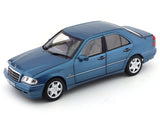 1997-2000 Mercedes-Benz C Class W202 blue 1:18 Norev diecast scale model car collectible