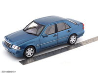 1997-2000 Mercedes-Benz C Class W202 blue 1:18 Norev diecast scale model car collectible