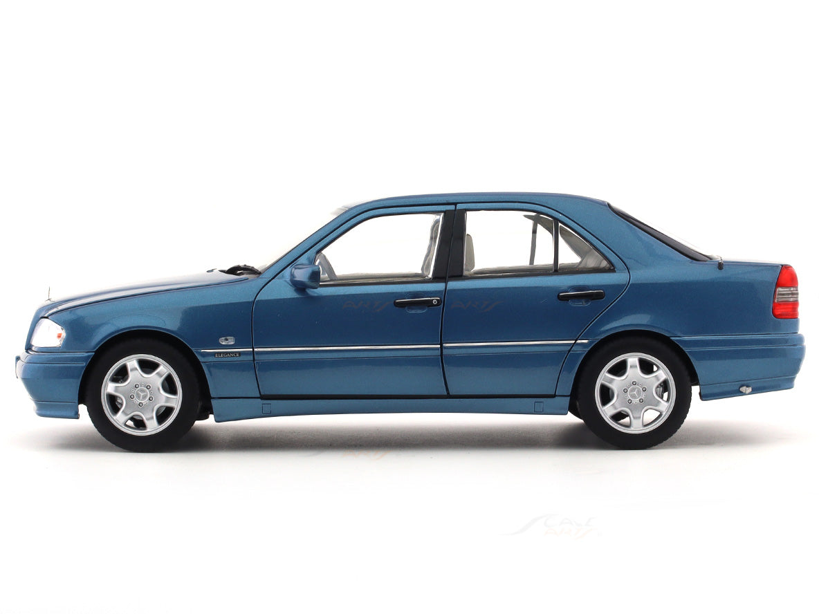 1997-2000 Mercedes-Benz C Class W202 blue 1:18 Norev diecast scale ...