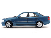 1997-2000 Mercedes-Benz C Class W202 blue 1:18 Norev diecast scale model car collectible