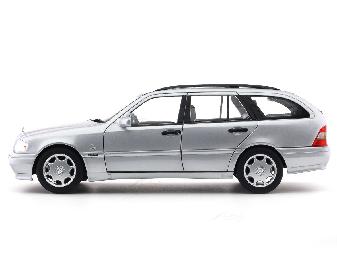 1997-2001 Mercedes-Benz C200 S202 Silver 1:18 Norev diecast scale model ...