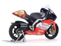 1997 Aprilia RSW 250 #46 Valentino Rossi test Jerez 1:18 Leo Models diecast scale model bike