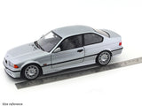 1997 BMW M3 E36 Coupe silver 1:18 Solido licensed diecast scale model car collectible