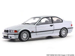 1997 BMW M3 E36 Coupe silver 1:18 Solido licensed diecast scale model car collectible