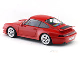 1997 Porsche 911 993 Carrera RS Red 1:18 Solido Licensed Diecast Scale Model Car Collectible