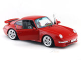 1997 Porsche 911 993 Carrera RS Red 1:18 Solido Licensed Diecast Scale Model Car Collectible