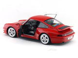 1997 Porsche 911 993 Carrera RS Red 1:18 Solido Licensed Diecast Scale Model Car Collectible