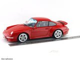 1997 Porsche 911 993 Carrera RS Red 1:18 Solido Licensed Diecast Scale Model Car Collectible