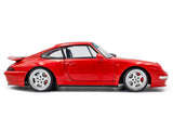 1997 Porsche 911 993 Carrera RS Red 1:18 Solido Licensed Diecast Scale Model Car Collectible