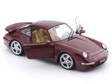 1997 Porsche 911 993 Clubsport Arena Red 1:18 Solido Licensed Diecast Scale Model Car Collectible